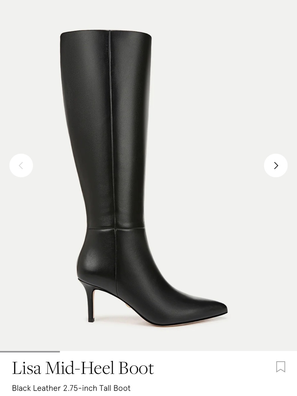 Veronica Beard Lisa mid-heel boots size 6.5